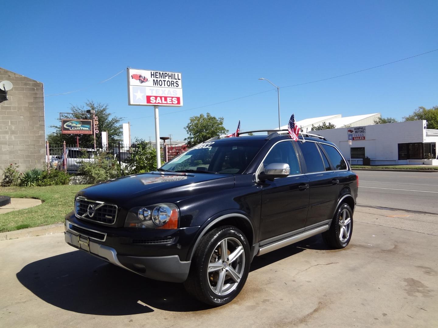 2011 Black Volvo XC90 3.2 FWD 7-Passenger R-Design (YV4952CF7B1) with an 3.2L L6 DOHC 24V engine, Automatic transmission, located at 3624 Hemphill St., Fort Worth, TX, 76110, (817) 926-8921, 32.696205, -97.331985 - Photo#0